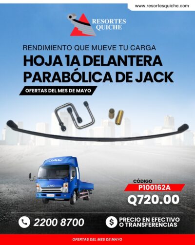 RESORTE DE PLATAFORMA REFORZDO