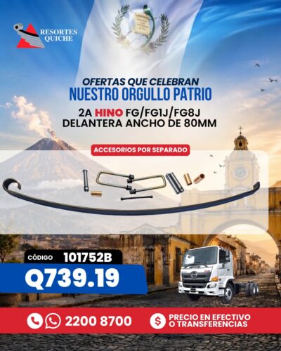2a HENDRICKSON CORTO GROSOR 9/16" PARA PERNO GRUESO
